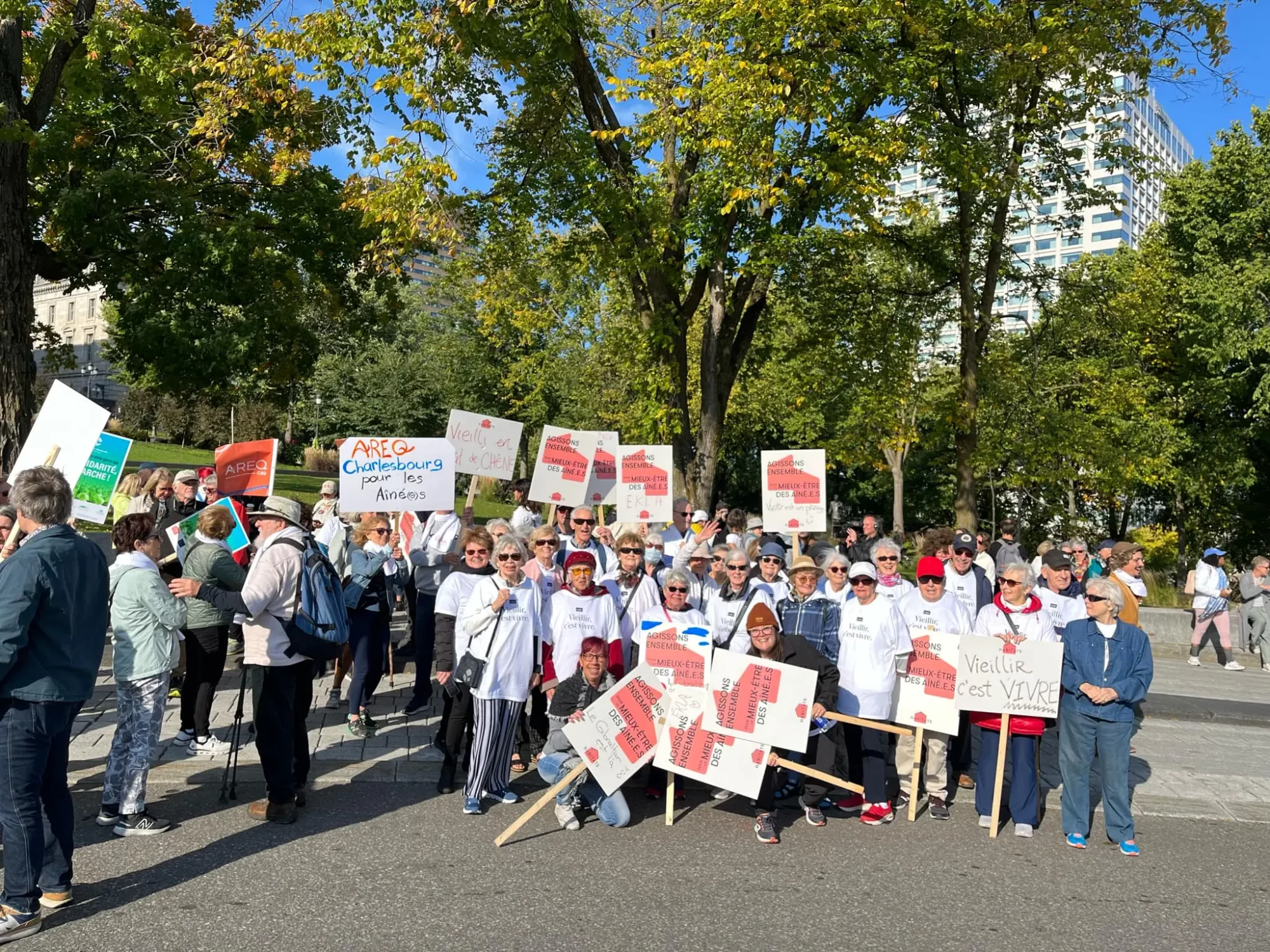 Marche des aînés - Résidence Le Gibraltar - Québec- Le Groupe Maurice