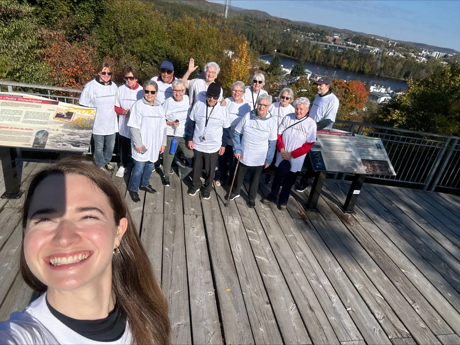 Marche des aînés - Résidence Les Jardins du Campanile - Shawinigan - Le Groupe Maurice