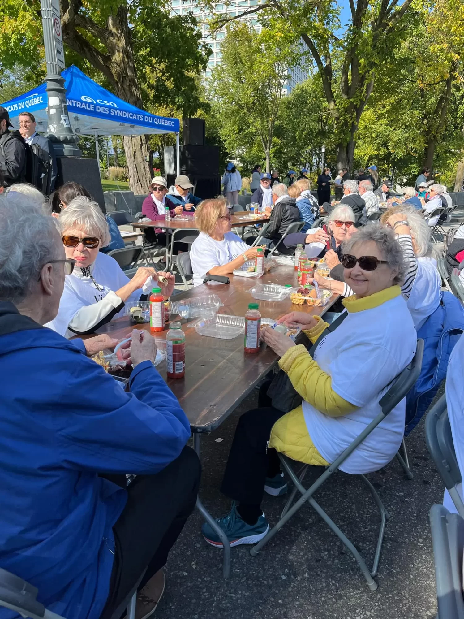 Marche des aînés - Résidence Le Gibraltar - Québec- Le Groupe Maurice