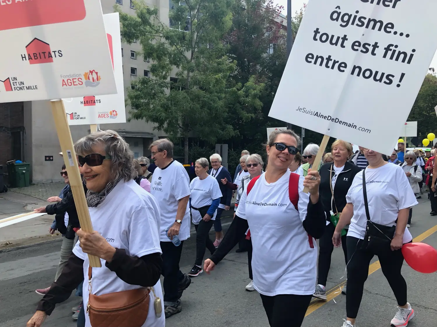 Marche des aînés - Résidence Les Jardins Millen - Montréal - Le Groupe Maurice